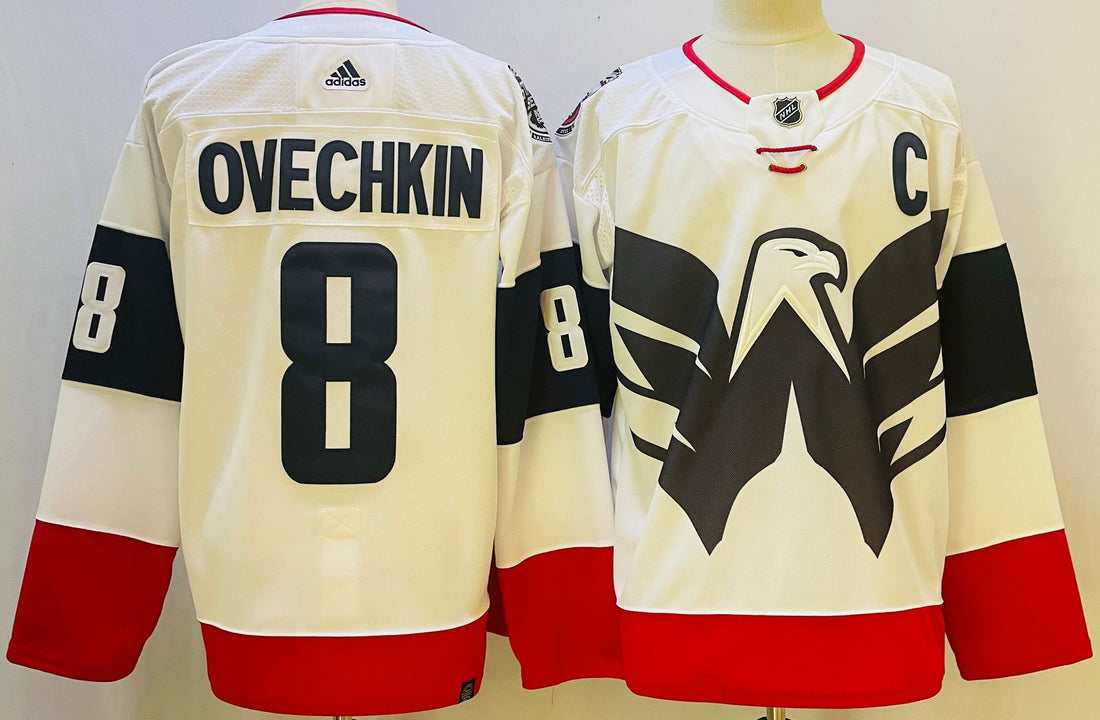 Adidas Washington Capitals white jersey