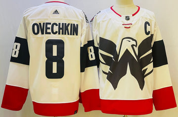 Adidas Washington Capitals white jersey