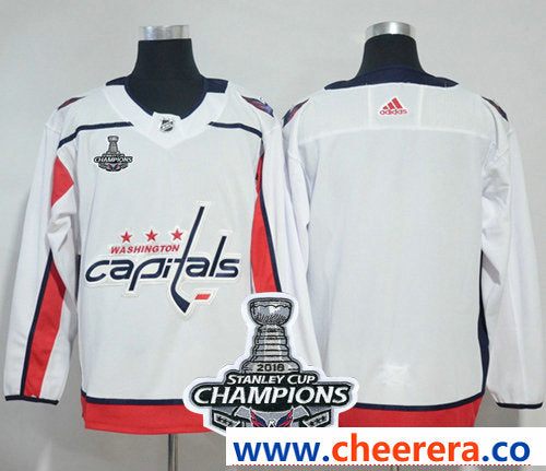 Adidas Blank Washington Capitals white Authentic jersey