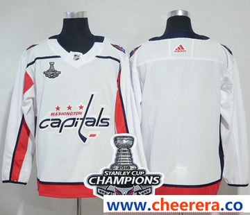 Adidas Blank Washington Capitals white Authentic jersey