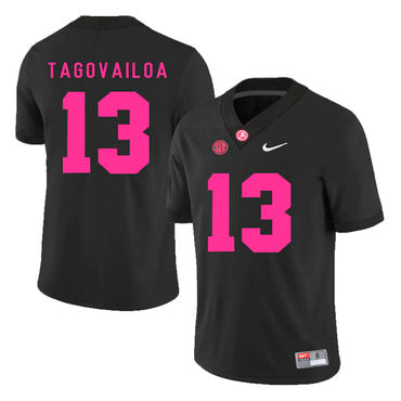 Tua Tagovailoa Alabama Crimson Tide black jersey