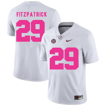 Minkah Fitzpatrick Alabama Crimson Tide white jersey