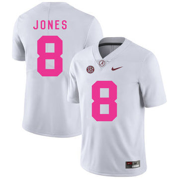 Julio Jones Alabama Crimson Tide white jersey
