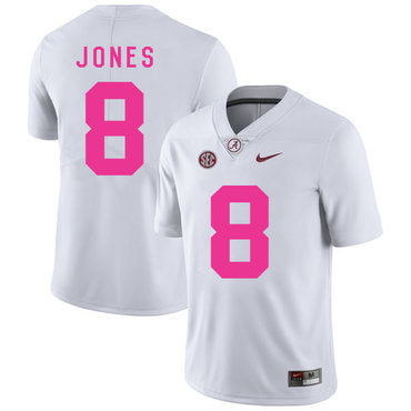 Julio Jones Alabama Crimson Tide white jersey