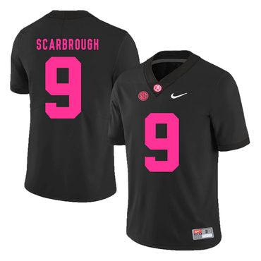 Bo Scarbrough Alabama Crimson Tide black jersey