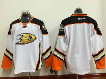 Custom Anaheim Ducks white Third jersey