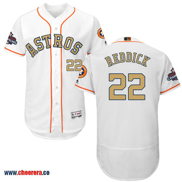 Josh Reddick Houston Astros white jersey