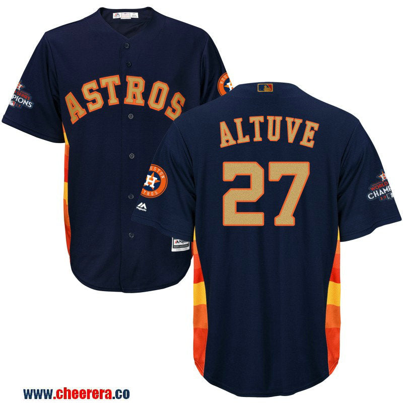 Jose Altuve Houston Astros navy jersey