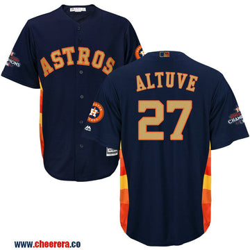 Jose Altuve Houston Astros navy jersey