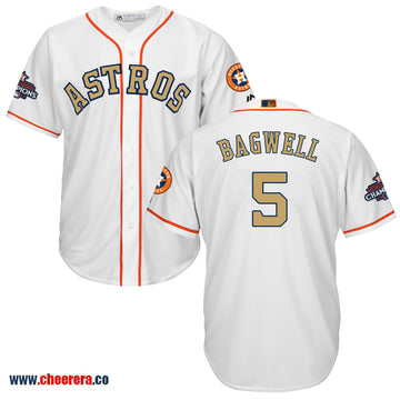 Jeff Bagwell Houston Astros white jersey
