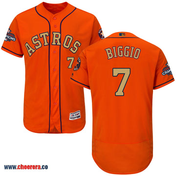 Craig Biggio Houston Astros orange jersey
