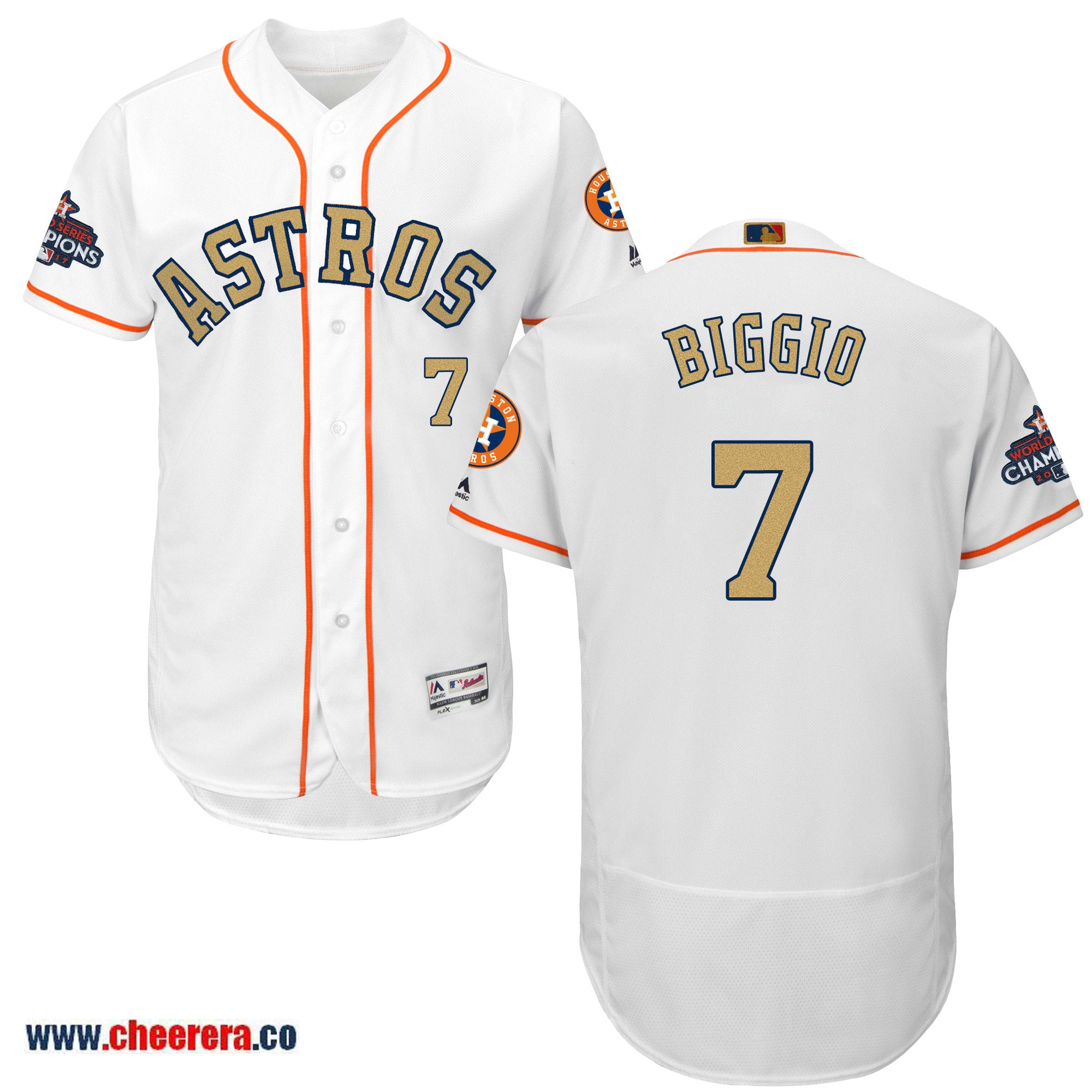 Craig Biggio Houston Astros white jersey