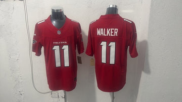 Jalon Walker Atlanta Falcons red Vapor jersey