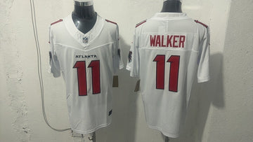 Jalon Walker Atlanta Falcons white Vapor jersey