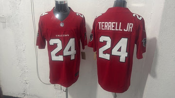 Terrell Jr Atlanta Falcons red Vapor jersey