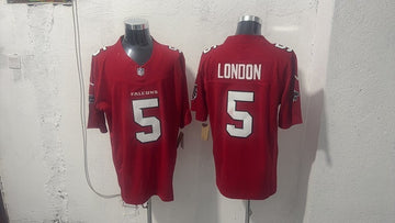 Drake London Atlanta Falcons red Vapor jersey
