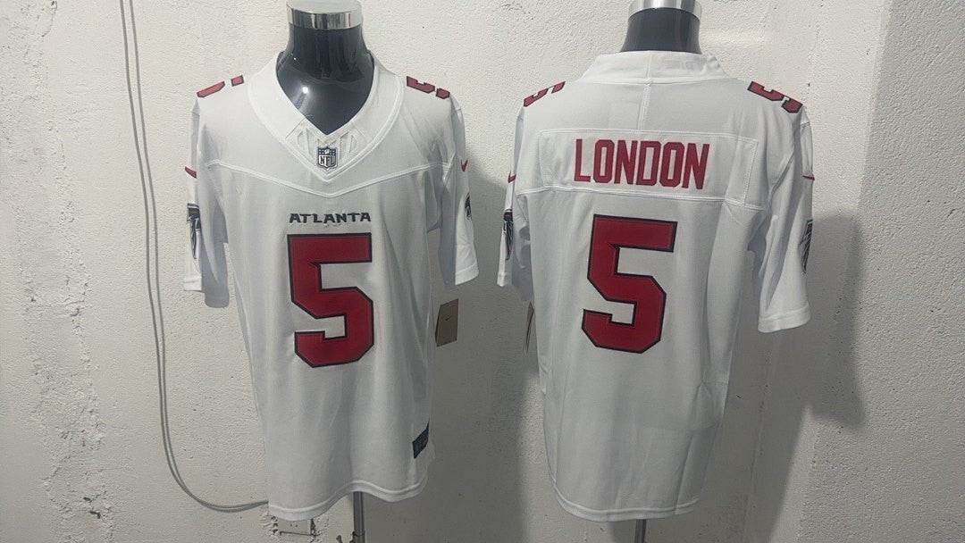 Drake London Atlanta Falcons white Vapor jersey