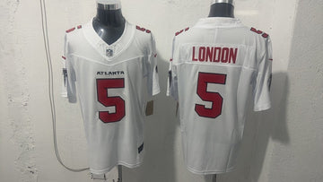 Drake London Atlanta Falcons white Vapor jersey