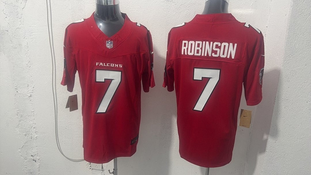 Bijan Robinson Atlanta Falcons red Vapor jersey