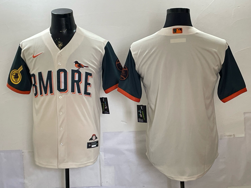 Blank Natural Baltimore Orioles City Connect jersey