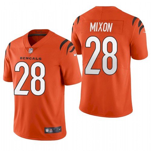 Joe Mixon Cincinnati Bengals orange Vapor jersey