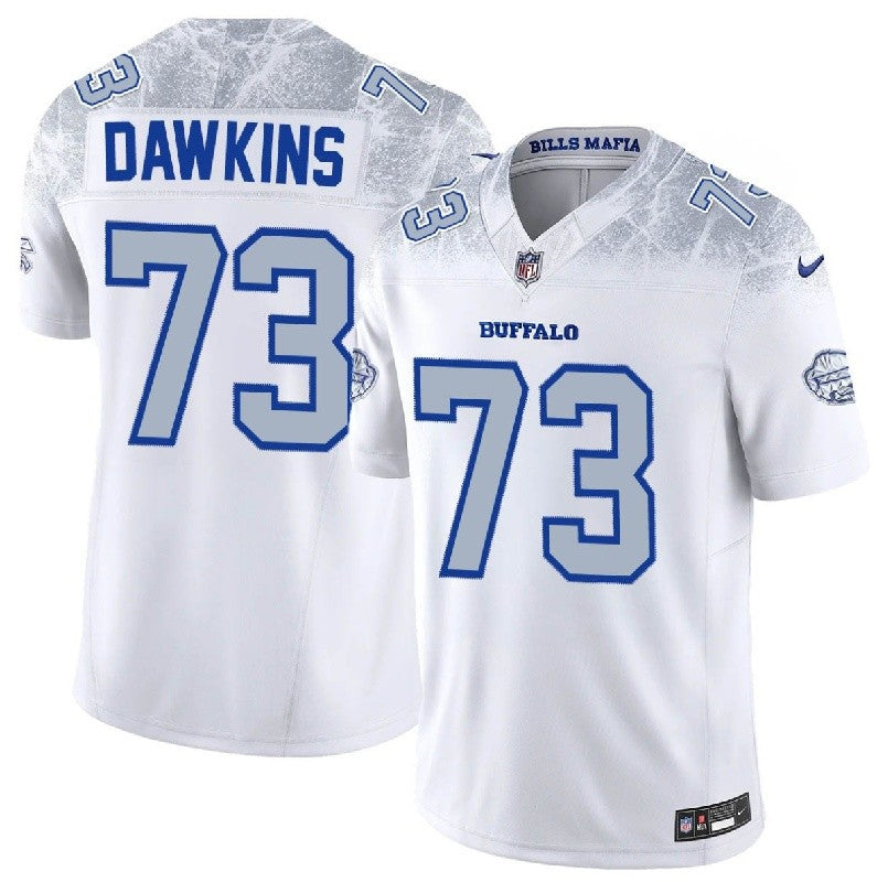 Dion Dawkins Buffalo Bills white Vapor jersey