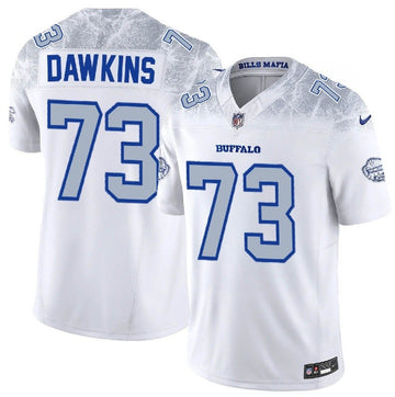 Dion Dawkins Buffalo Bills white Vapor jersey