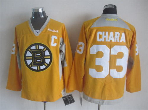 Zdeno Chara Boston Bruins orange jersey