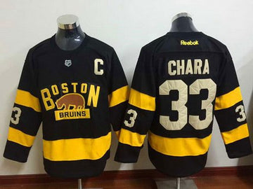 Zdeno Chara Reebok Boston Bruins black Winter Classic jersey