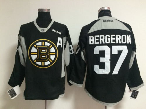 Patrice Bergeron Boston Bruins black jersey