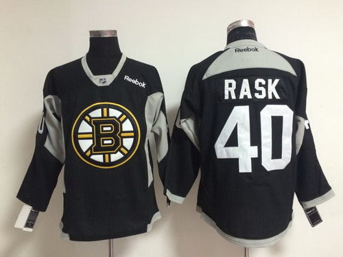 Tuukka Rask Boston Bruins black jersey