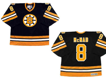 Peter McNAB Boston Bruins Throwback jersey