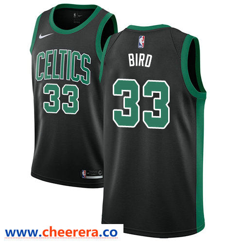 Larry Bird Boston Celtics black jersey