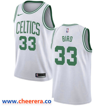 Larry Bird Boston Celtics white jersey