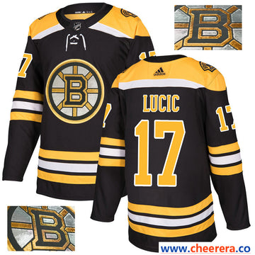 NHL Milan Lucic Boston Bruins black jersey