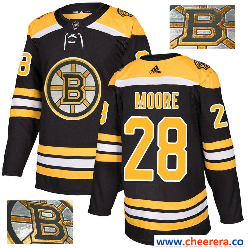 NHL Dominic Moore Boston Bruins black jersey