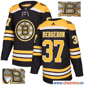 NHL Patrice Bergeron Boston Bruins black jersey