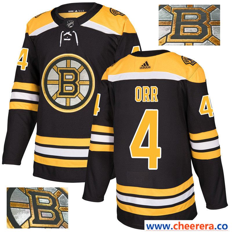 NHL Bobby Orr Boston Bruins black jersey