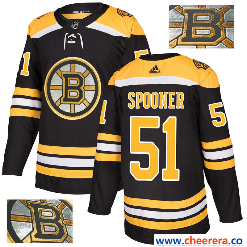 NHL Ryan Spooner Boston Bruins black jersey
