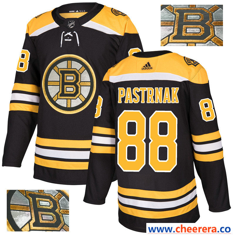 NHL David Pastrnak Boston Bruins black jersey