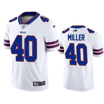 Von Miller Buffalo Bills white Vapor jersey