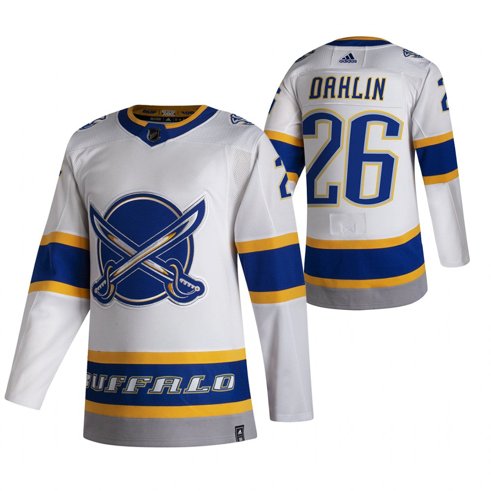 Rasmus Dahlin Buffalo Sabres white Reverse Retro jersey