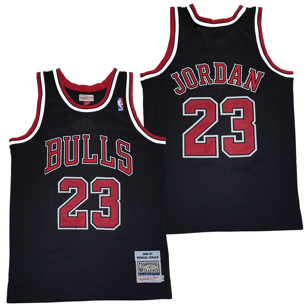 Michael Jordan Chicago Bulls black jersey