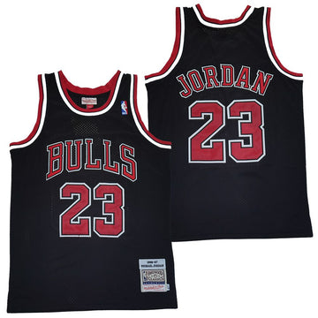 Michael Jordan Chicago Bulls black jersey
