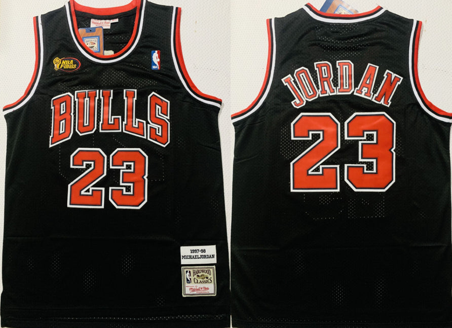 Michael Jordan Chicago Bulls black jersey