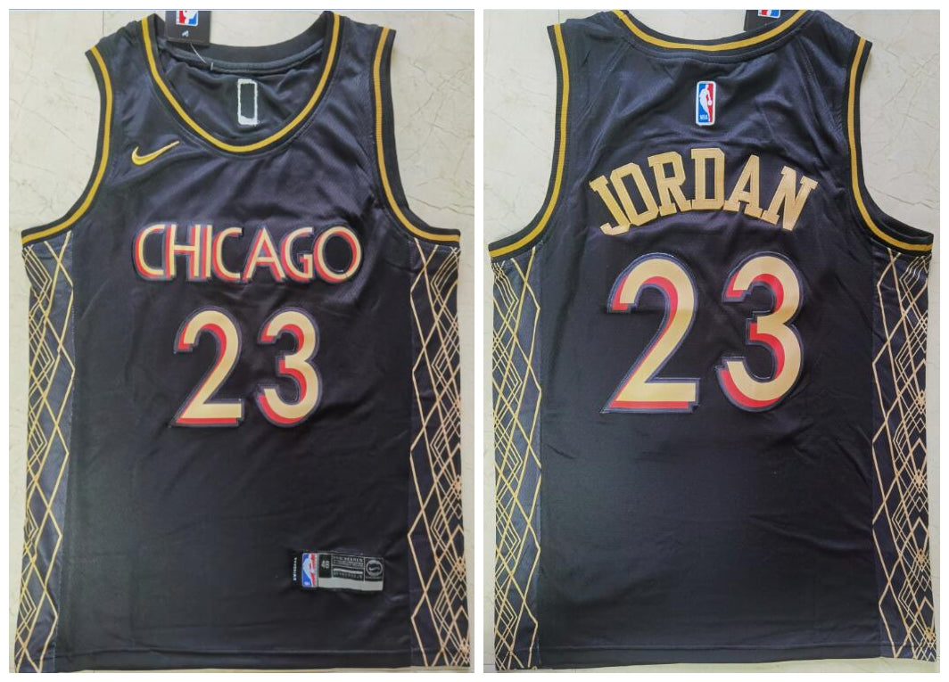 Michael Jordan Chicago Bulls black jersey