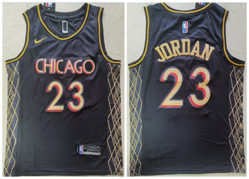 Michael Jordan Chicago Bulls black jersey