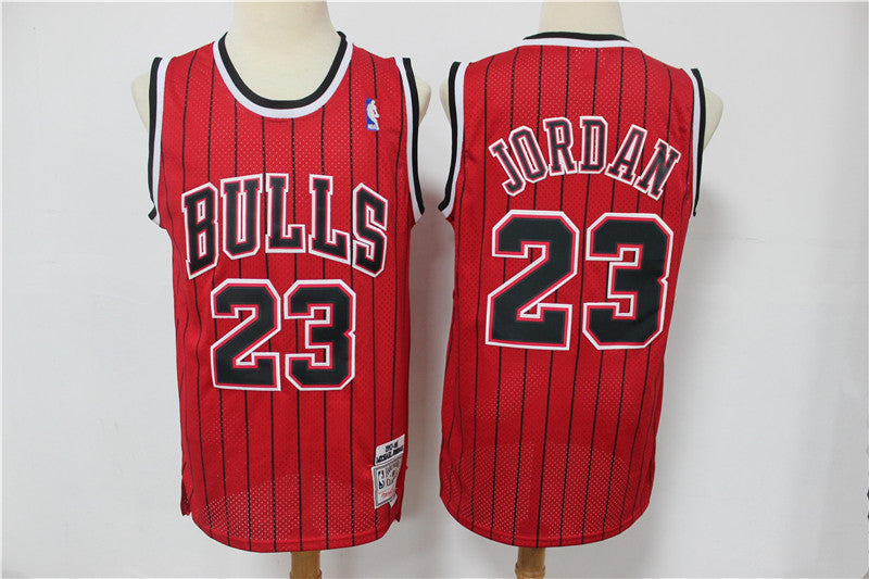 Michael Jordan Chicago Bulls red jersey
