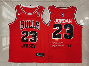 Michael Jordan Chicago Bulls red jersey