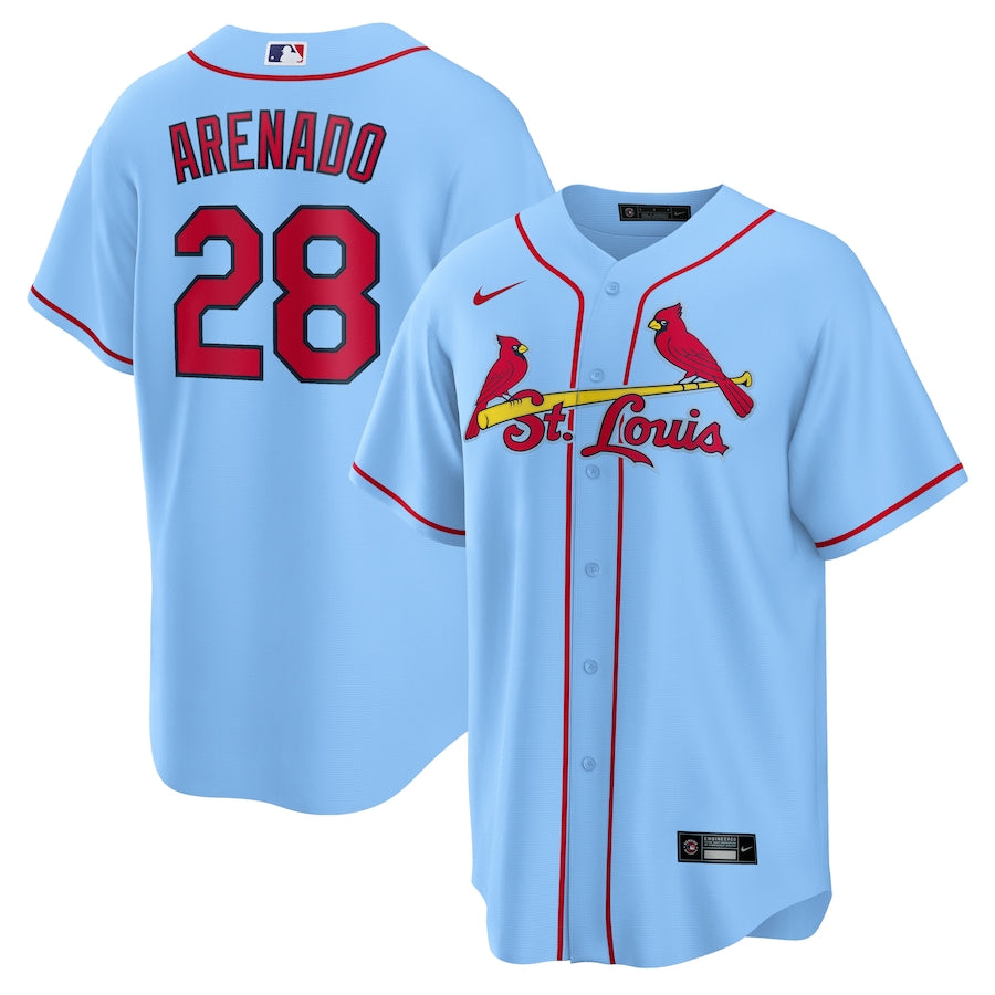 Nolan Arenado St. Louis Cardinals blue jersey